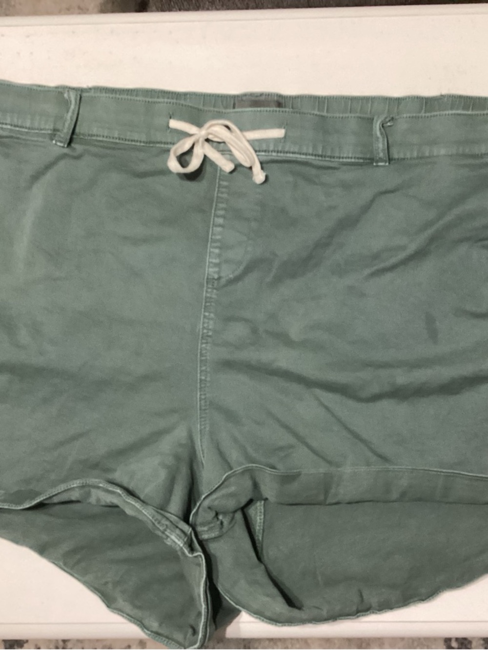 Torrid Feel the Fit Sage Green Drawstring Casual Shorts Size 5